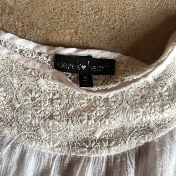 Cold Shoulder Lace Top - Picture 2 of 5